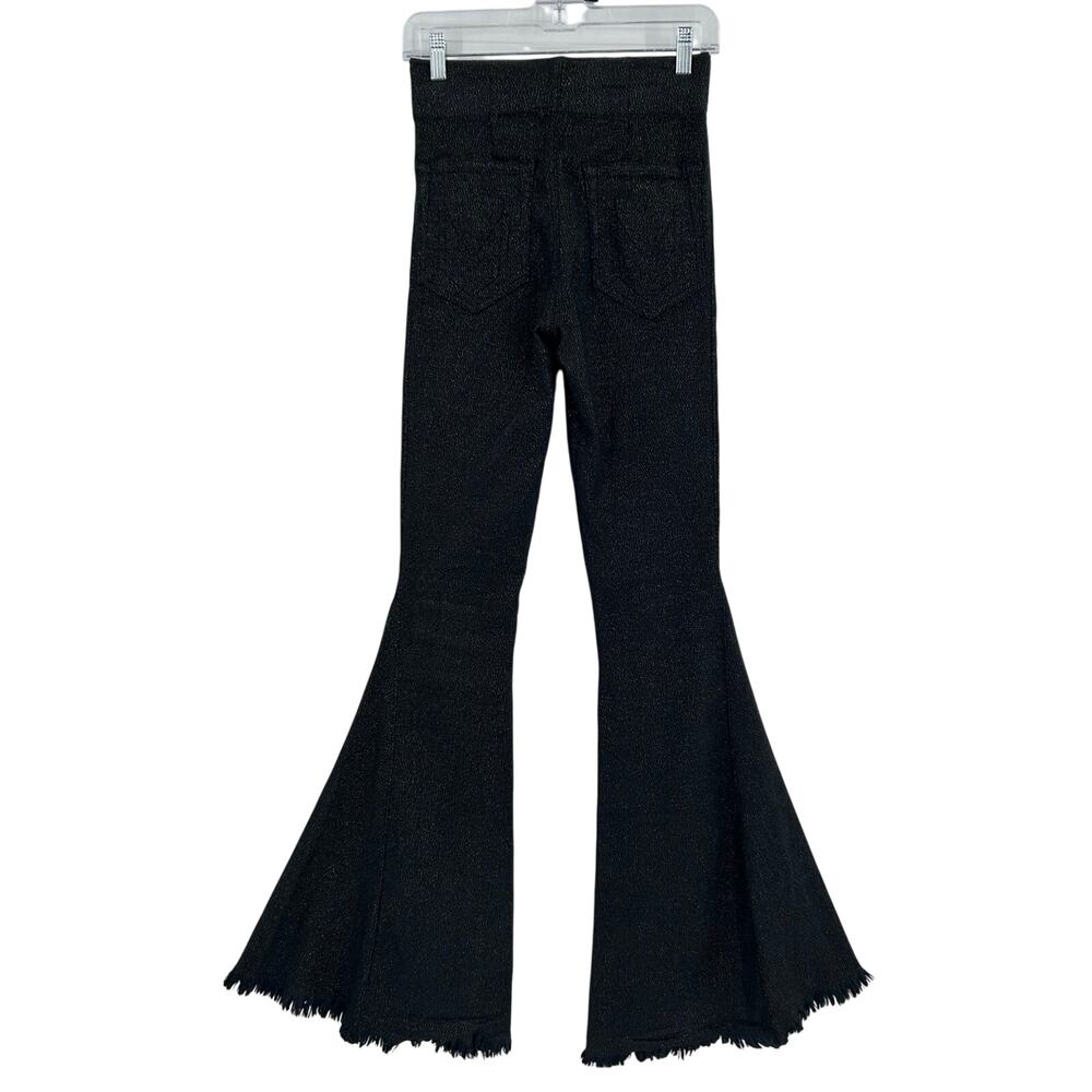 Show Me Your Mumu Berkeley Bells Shimmer Flare Pants XS Boho Festival Western - Picture 9 of 13